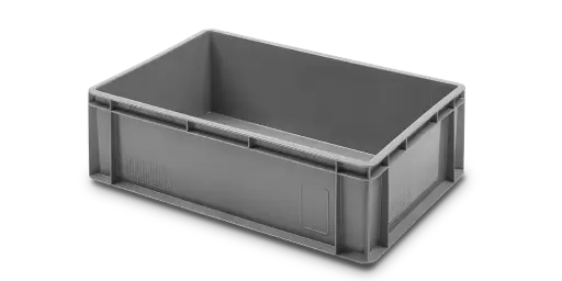 [2C-06] Cubeta manutención lisa gris 40 l 60x40x20 cm