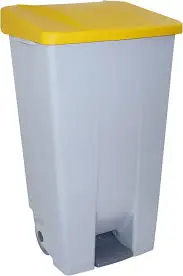 [23400.102] Contenedor Selectivo Tapa Amarilla 120 L.