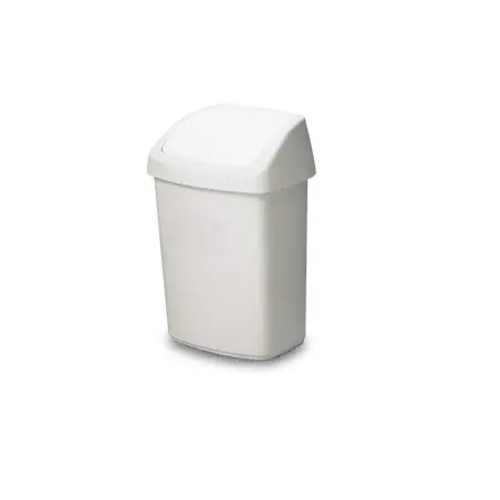 [24650.050] Papelera Tapa Basculante Blanca 30 L.