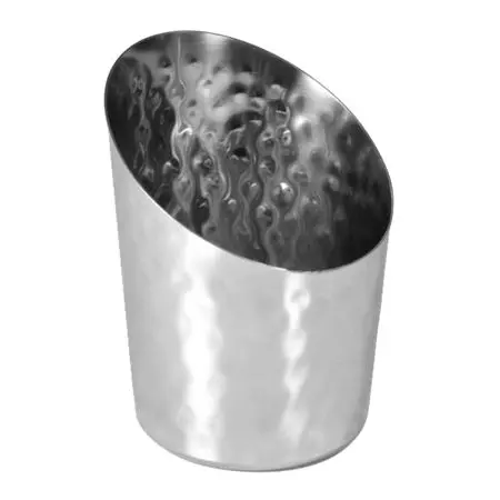 [PCT-H] Bol Degustacion Conico Inclinado Inox. 8.5 Cm.