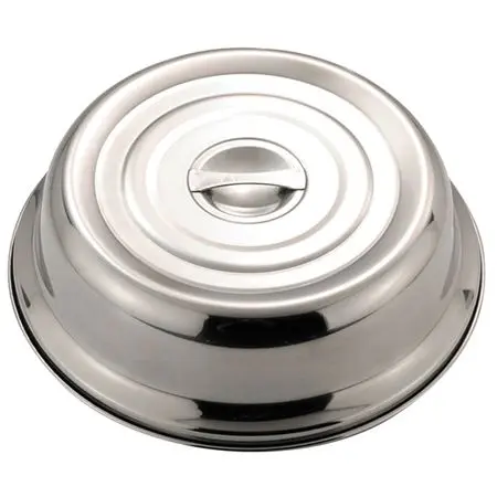 [21683] Campana Cubreplatos Apilable Inox. 26.5X7.5 Cm.