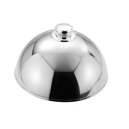 [39683G] Campana Cubreplatos C/Pomo Inox. 25 Cm.
