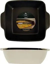 [ER100206] Fuente Horno Stone Cuadrada 23X23X6 Cm.