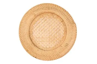 [9594NATURAL] Bajo Plato Rattan Natural 32 Cm.                                 