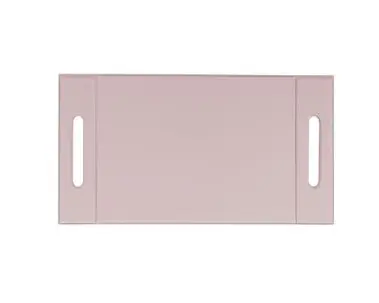 [ZZ0477MAUVE] Bandeja Togo Simil Piel Malva 32X20X5,5 Cm.                      