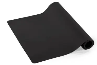 [ZZ0475BLACK] Camino Mesa Simil Piel Negro 145X45 Cm.