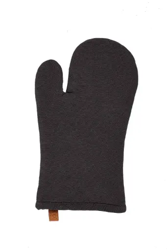 [9571 BLACK] Guante horno negro 32x18 cm
