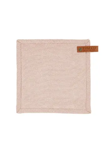 [9572 PINK] Manopla algodón rosa 20x20 cm
