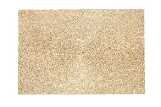 [ZZ0536 GOLD] Mantel individual capellini oro redondo 39,5 cm