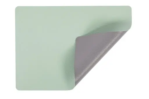 [ZZ0544 GRE/GREY] Mantel individual doble Cara Tramontana verde-gris rectangular 44x32 cm