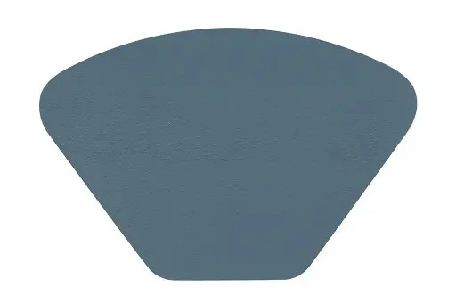[ZZ0541 BLUE] Mantel Individual Togo Azul Abanico 48X32 Cm.