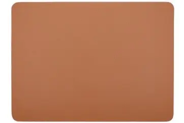 [ZZ0435CARAMEL] Mantel Individual Togo Caramelo Rectangular 45X33 Cm.