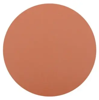 [ZZ0474CARAMEL] Mantel Individual Togo Caramelo Redondo 38 Cm.