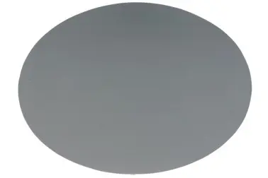 [ZZ0436GREY] Mantel Individual Togo Gris Oval 45X33 Cm.