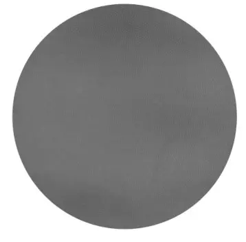 [ZZ0474GREY] Mantel Individual Togo Gris Redondo 38 Cm.