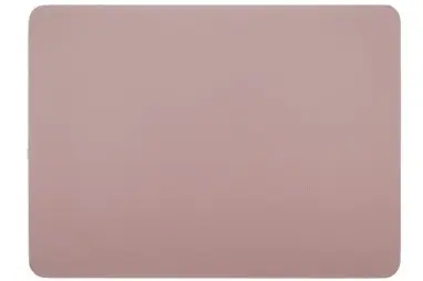 [ZZ0435MAUVE] Mantel Individual Togo Malva Rectangular 45X33 Cm.