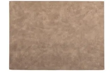 [ZZ0489TAUPE] Mantel Individual Troja Gris Pardo Rectangular 45X33 Cm.