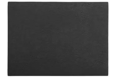 [ZZ0489BLACK] Mantel Individual Troja Negro Rectangular 45X33 Cm.