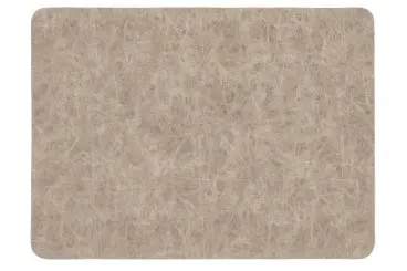 [ZZ0508TAUPE] Mantel Individual Truman Doble Cara Gris Pardo Rectangular 45X33 Cm.