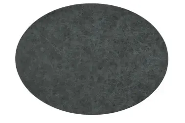 [ZZ0505BLACK] Mantel Individual Truman Negro Oval 45X33 Cm.