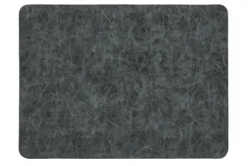 [ZZ0507BLACK] Mantel Individual Truman Negro Rectangular 45X33 Cm.