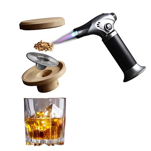 [SMOST01] Ahumador Cocteleria Madera Kit Completo               