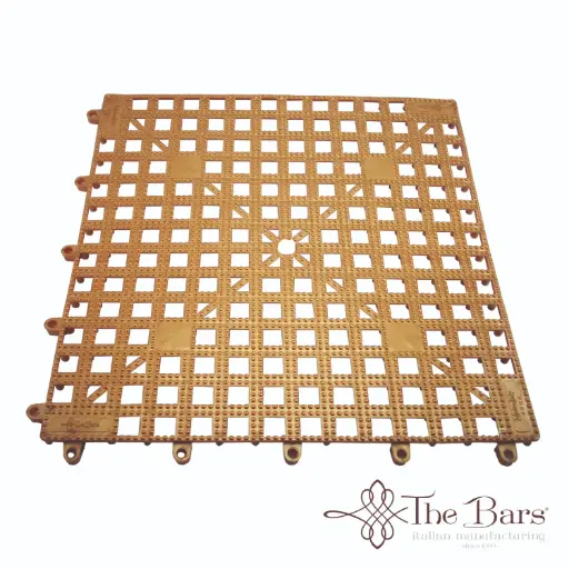 [TPMC] Alfombra barra cobre 33x33 cm