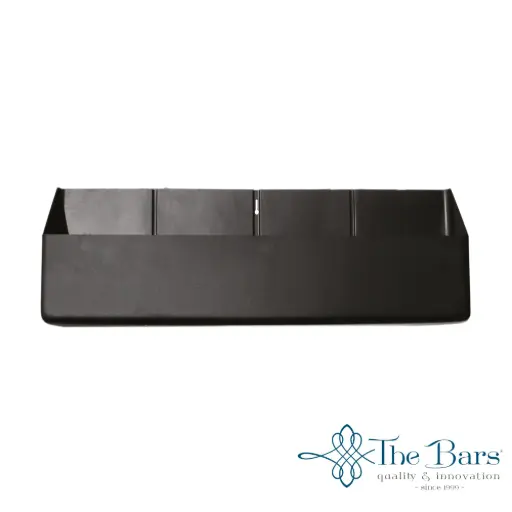 [W004P] Botellero barra negro 56 cm