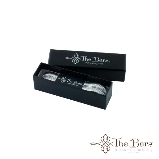 [A002] Brazalete barman negro metálico