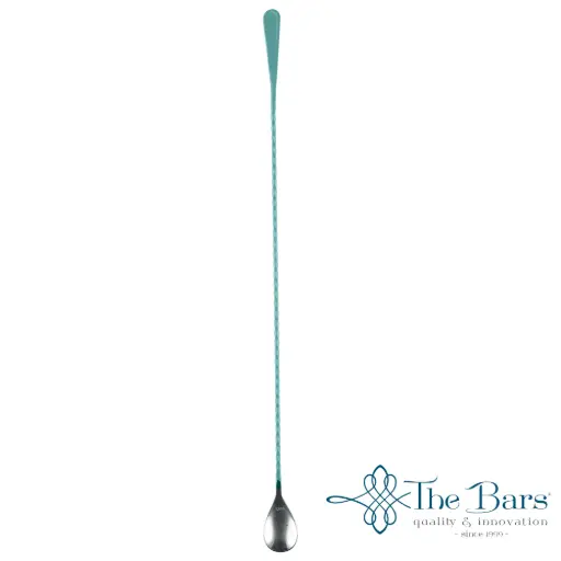 [B004HXLTY] Cuchara cóctel torneada Hoffman Tiffany verde 45 cm