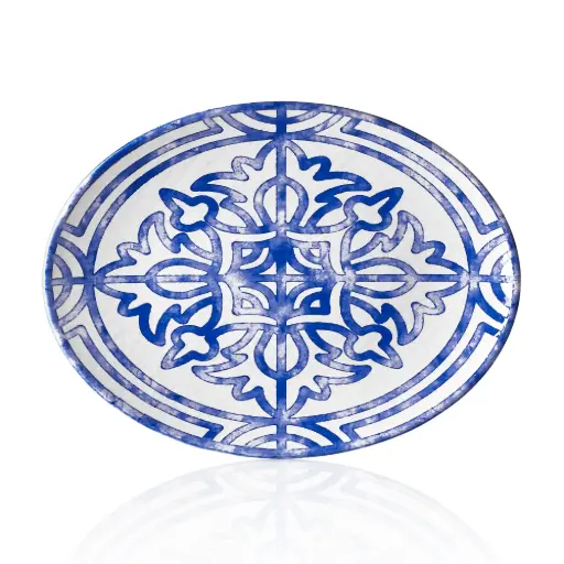 [4823] Fuente oval melamina Tilda Sevilla 39x29 cm