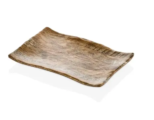 [4706] Fuente Rectangular Melamina Sierra 28X19 Cm.