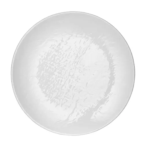[5087] Plato llano melamina Tilda blanco 26 cm