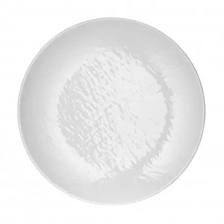 [5086] Plato Postre Melamina Tilda Blanco 20 Cm.