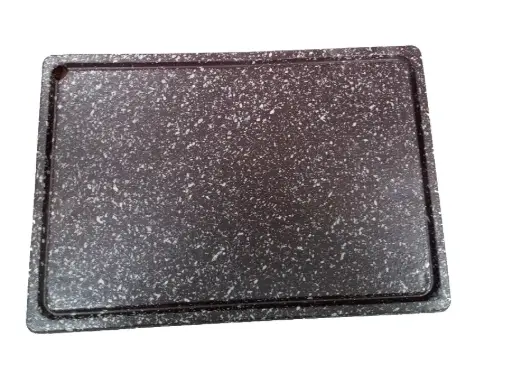 [4471] Fuente llama piedra Jaspeada 32x22x2 cm