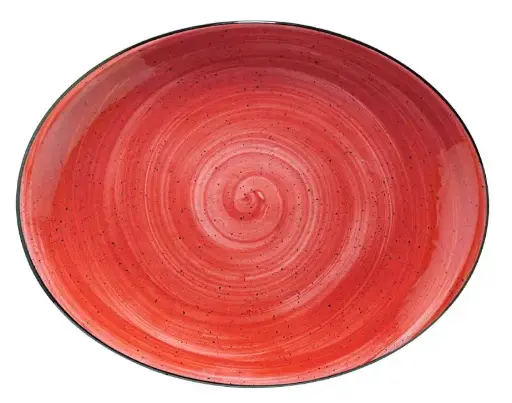 [B928254P] Zz26 Fuente Oval  Passsion 36X28X3 Cm.