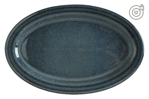 [X928411J] Zz26 Bandeja Oval Ocean Halo 40 Cm.