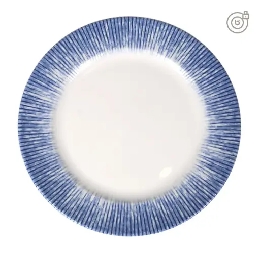 [928031-4165A] Plato hondo gourmet Lusitania 23x4 cm