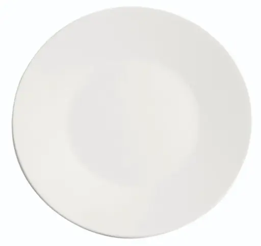 [B2979] Plato llano The Reserve Stonware blanco 25x2,7 cm