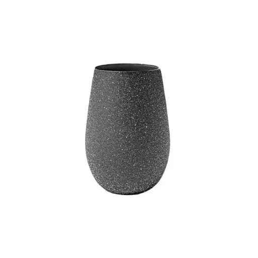 [X35212SN152] Vaso Gris Oscuro (Basalto) 46.5Cl 8.5X12Cm