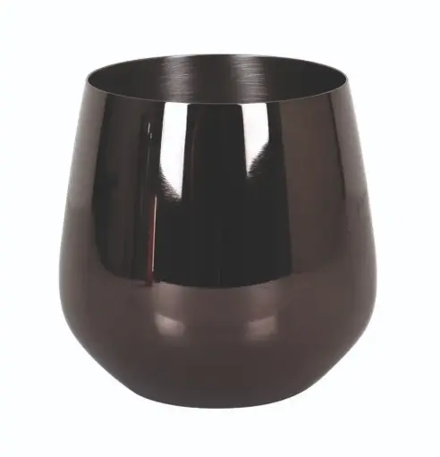 [B966013N] Vaso coctelería Luxury negro 55 cl