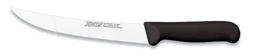 [88201] Cuchillo deshuesar curvo negro 20 cm