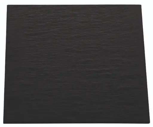 [B2583] Plato pizarra Africa negro 20x20x0,6 cm