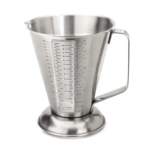 [67160] Jarra medidora de acero inoxidable con Ventana 1,6 l