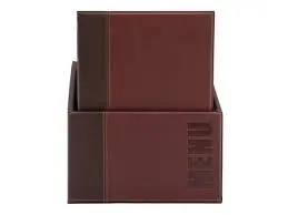 [MC-BOX-TRA4-WR] Caja Porta Menus Trendy A4 Roja 20 Unidades