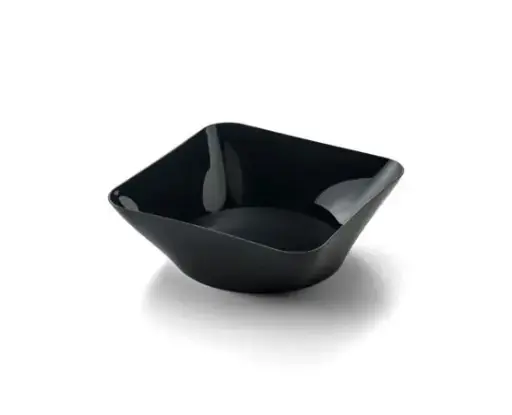 [41760] Bol degustación PS 12 unidades. negro 51x51x33 mm 5 cl