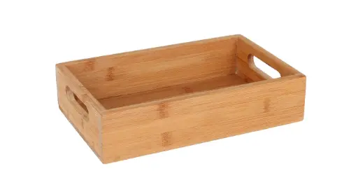 [B947096] Zz26 Bandeja Gn. Madera Bambu 1/4 65 