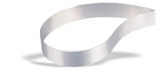 [P768006] Molde lagrima de acero inoxidable 6x4,5 cm