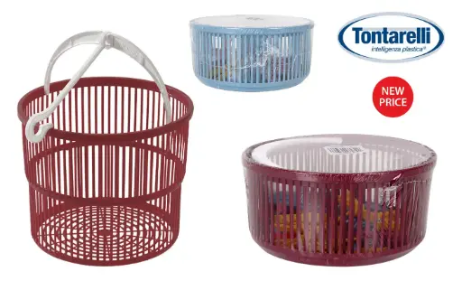 [9060506C] Cesta Extensible Pinzas Ropa 20 Unid.