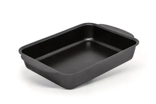 [P144535] Rustidera aluminio fundido inducción 35x25x7,5 cm Black